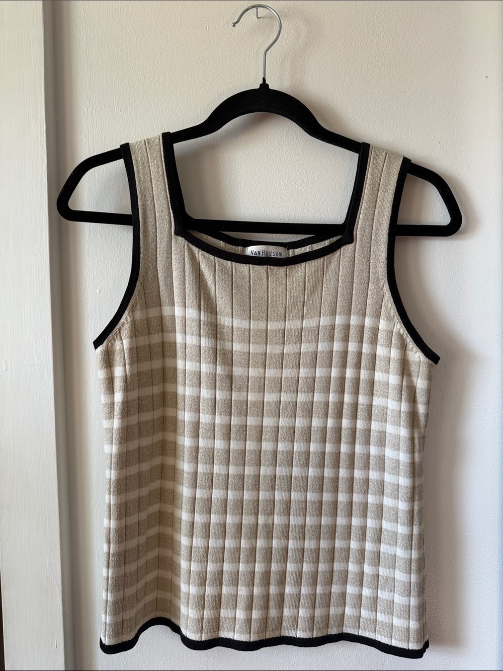 Y2K/90s Stripe Knit Tank